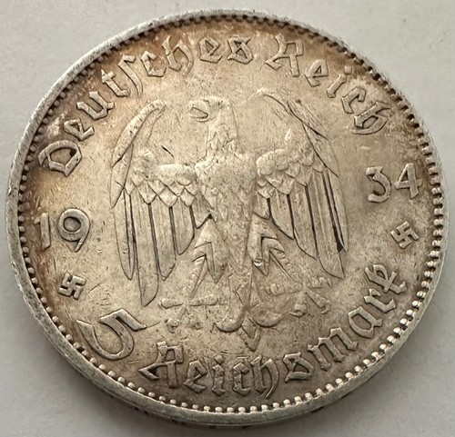 Reichsmark 1934 deutsches - 5,