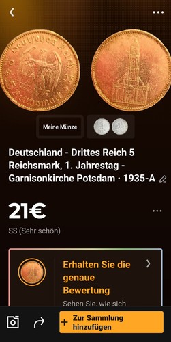 Reichsmarkt drittes reich - 5,