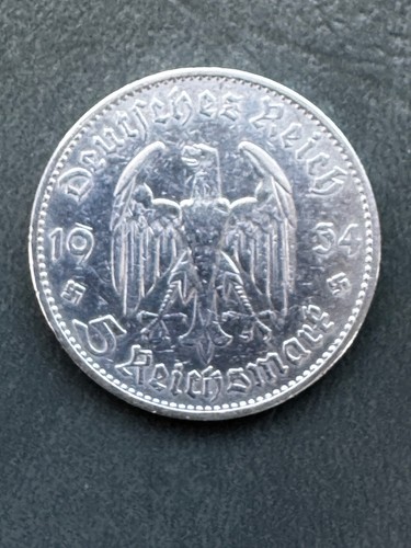 Reichsmark silber 1934 - reichsmark, d