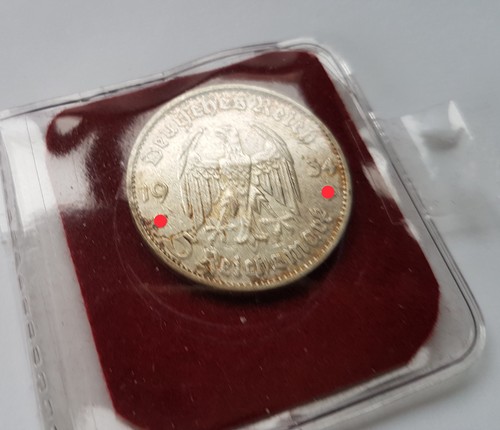 Münze reichsmark 1934 - münze,
