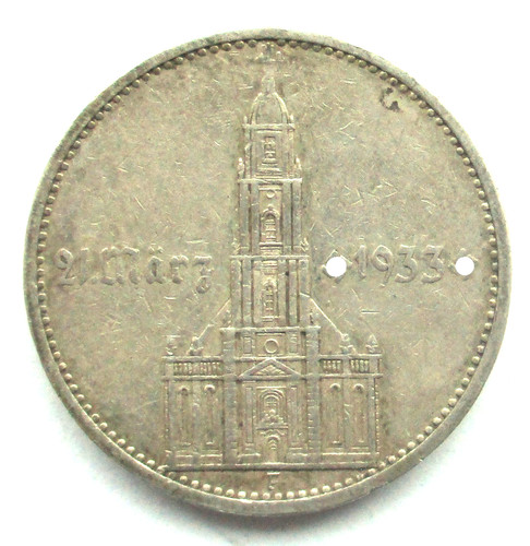 Drittes reich reichsmark - 5,