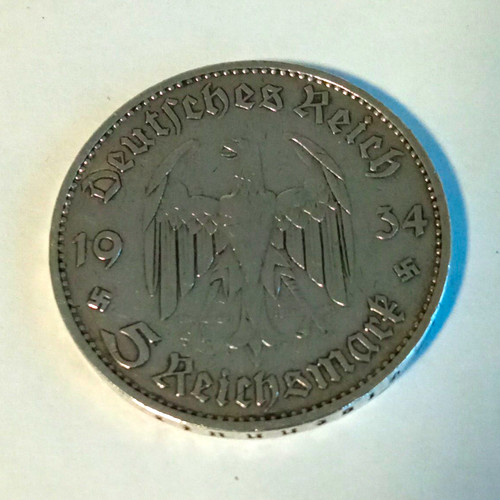 Reichsmark 1934 - 5,