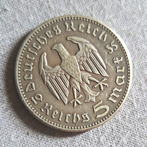 Reichsmark 1934 silber - 5,