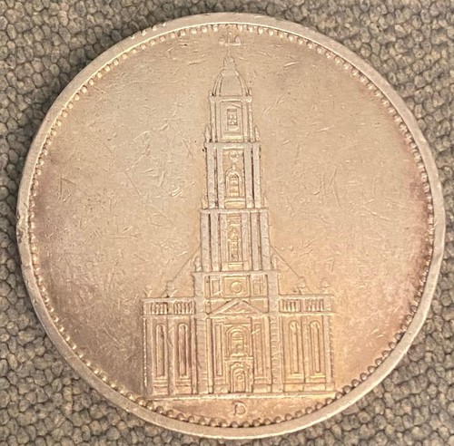 Silbermünze reichsmark - -, 5