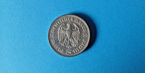 Reichsmark 1936 hindenburg - 5,