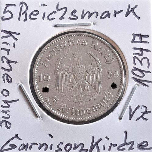 Reichsmark silber 1934 a - 5,