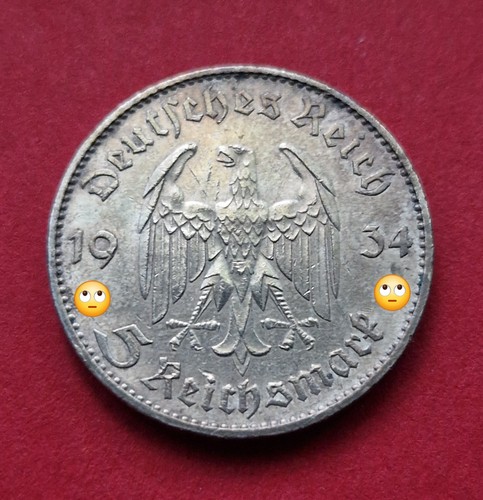 Reichsmark 1934 e - e,