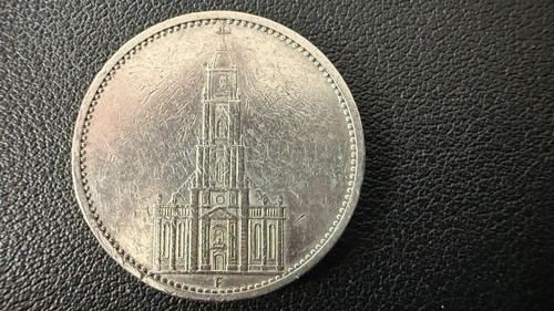 Silbermünze reichsmark 1934 - silbermünze, 5