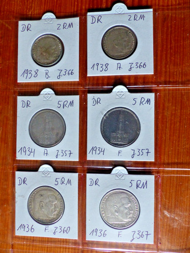 4x5 und 2x2 reichsmark - 4x5, 1934-38