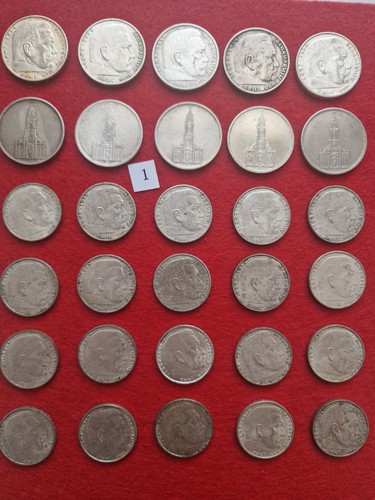 2 reichsmark konvolut - x,