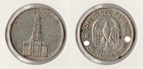 Iii reich reichsmark - iii., 1934