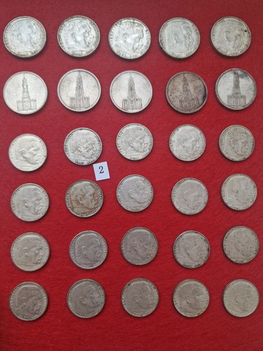 2 reichsmark konvolut - 2,