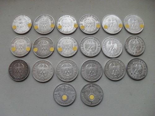 Reichsmark konvolut - 5,