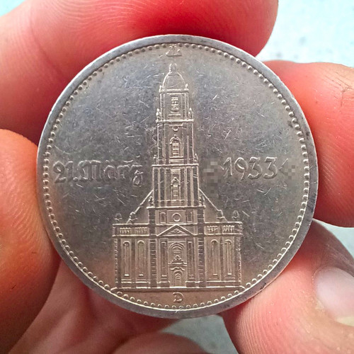 Reichsmark 1934 d - 5,