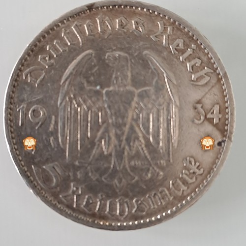 Reichsmark 1934 silbermünze - 1934,