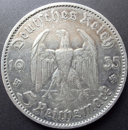 Deutsches reich reichsmark - 5,