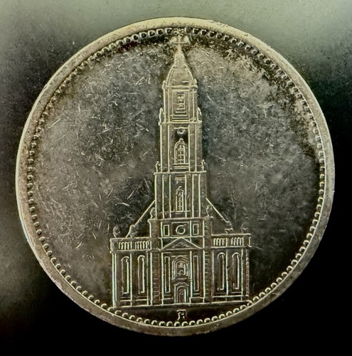 Silbermünze reichsmark 1935 - silbermünze, 5